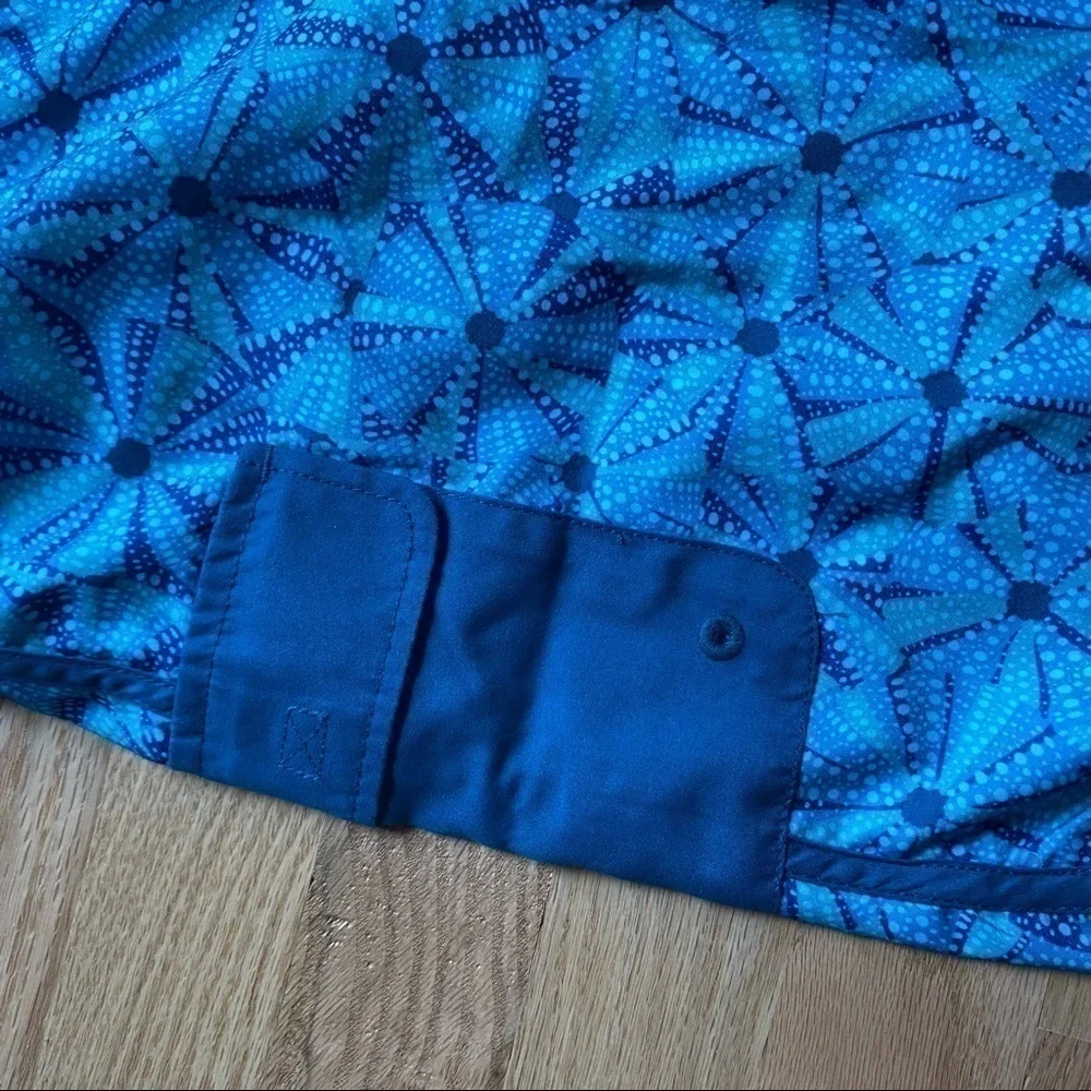 Lands End Large Swim Trunks Board Shorts Boys Kids Youth Bathing Suit